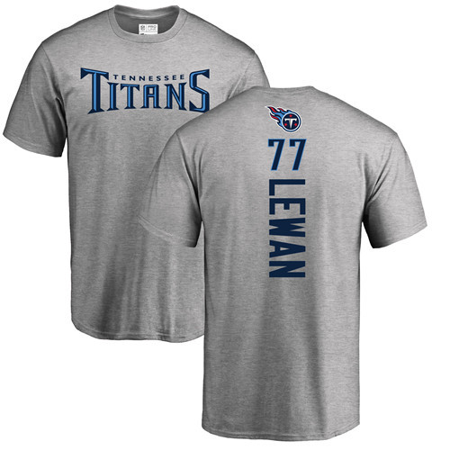 Tennessee Titans Men Ash Taylor Lewan Backer NFL Football #77 T Shirt